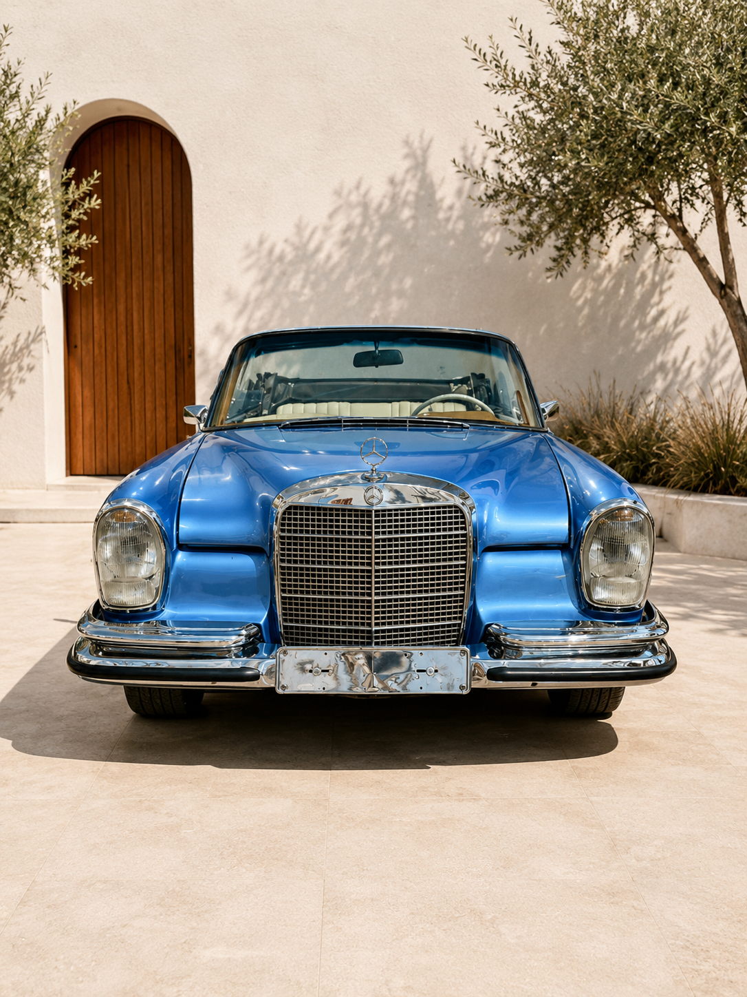 Mercedes W111 Fintail — frontal